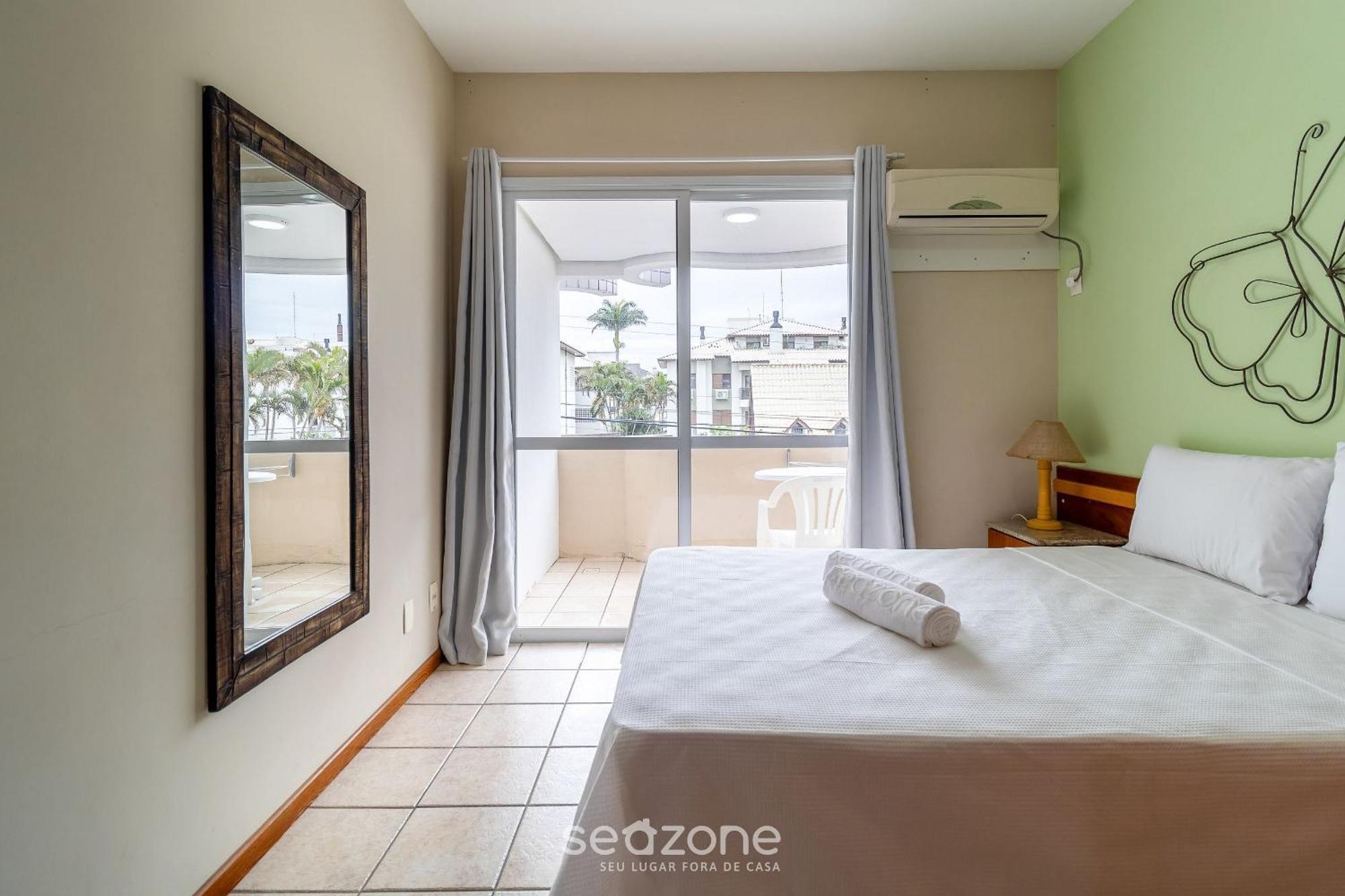Apto C/ Varanda Em Condominio Pe Na Areia Iho127 Florianópolis 外观 照片