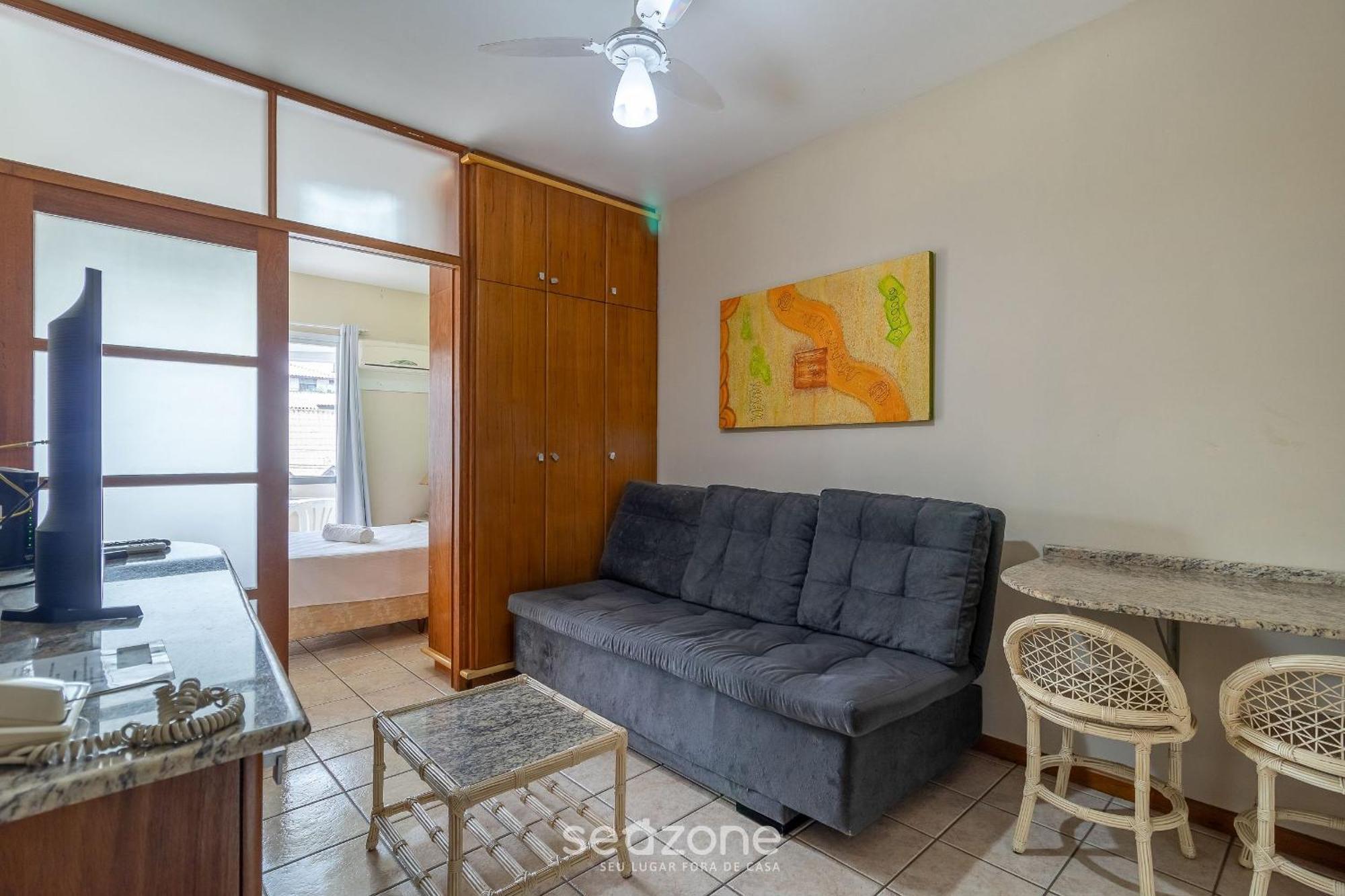 Apto C/ Varanda Em Condominio Pe Na Areia Iho127 Florianópolis 外观 照片